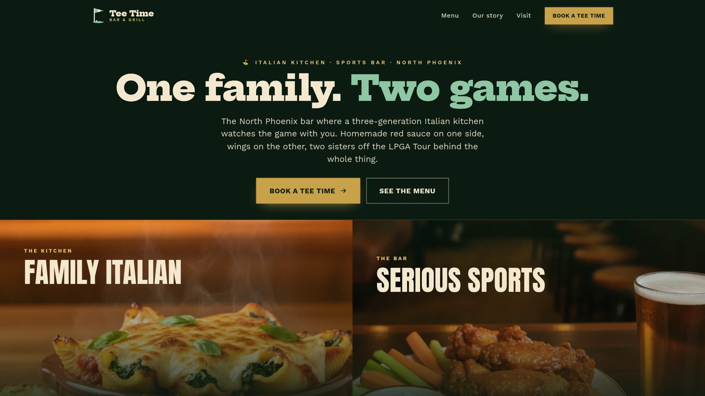 Tee Time Bar and Grill
