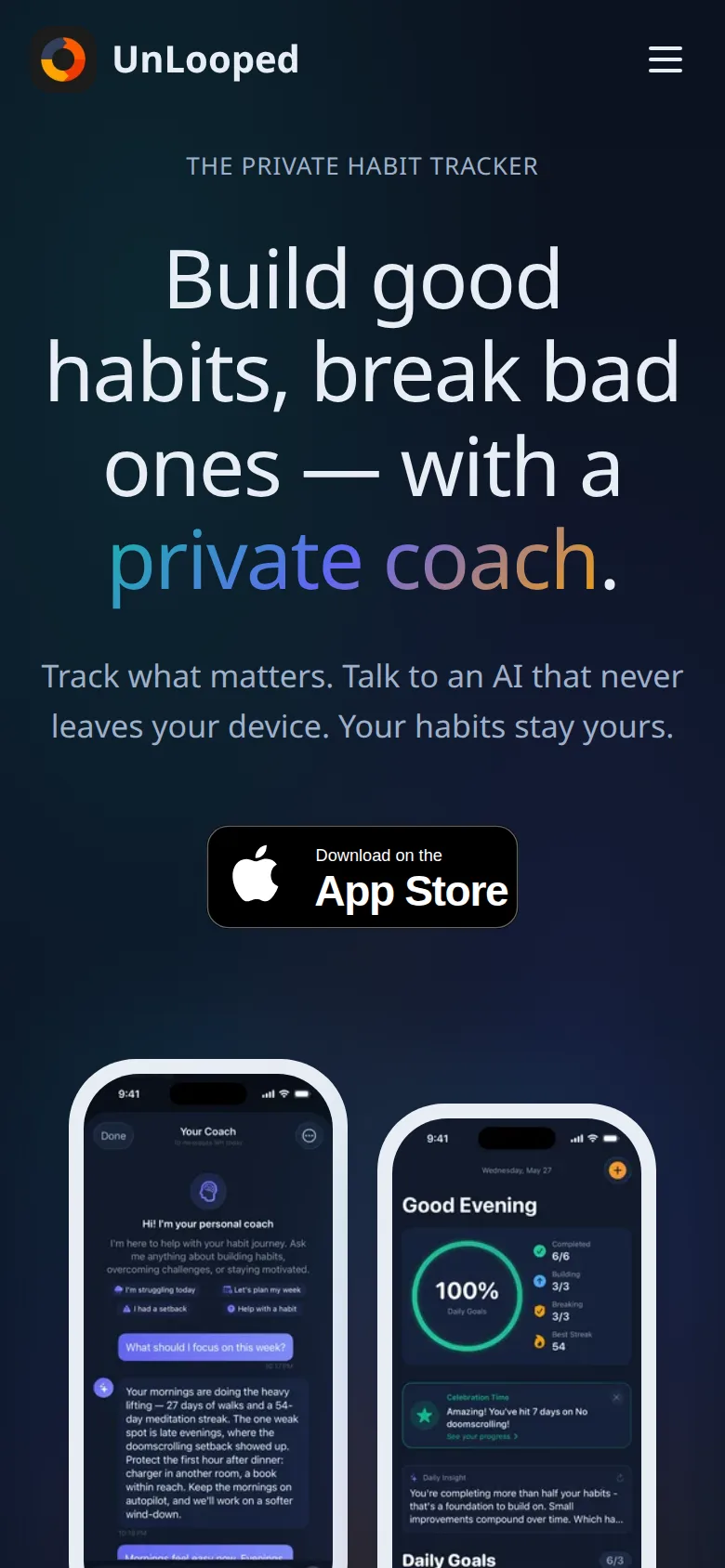 Most visitors arrive on a phone, so the phone gets the most polish.